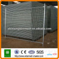 Construction site temporary fencing